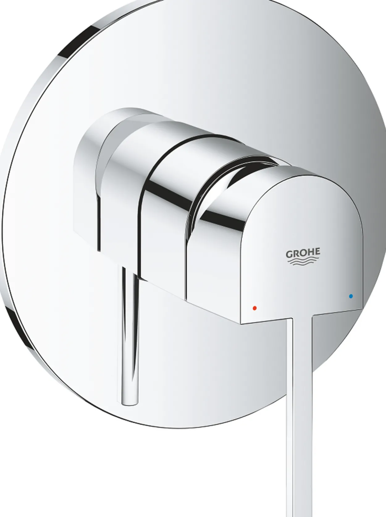 Grohe plus dusjbatteri for innbygging krom