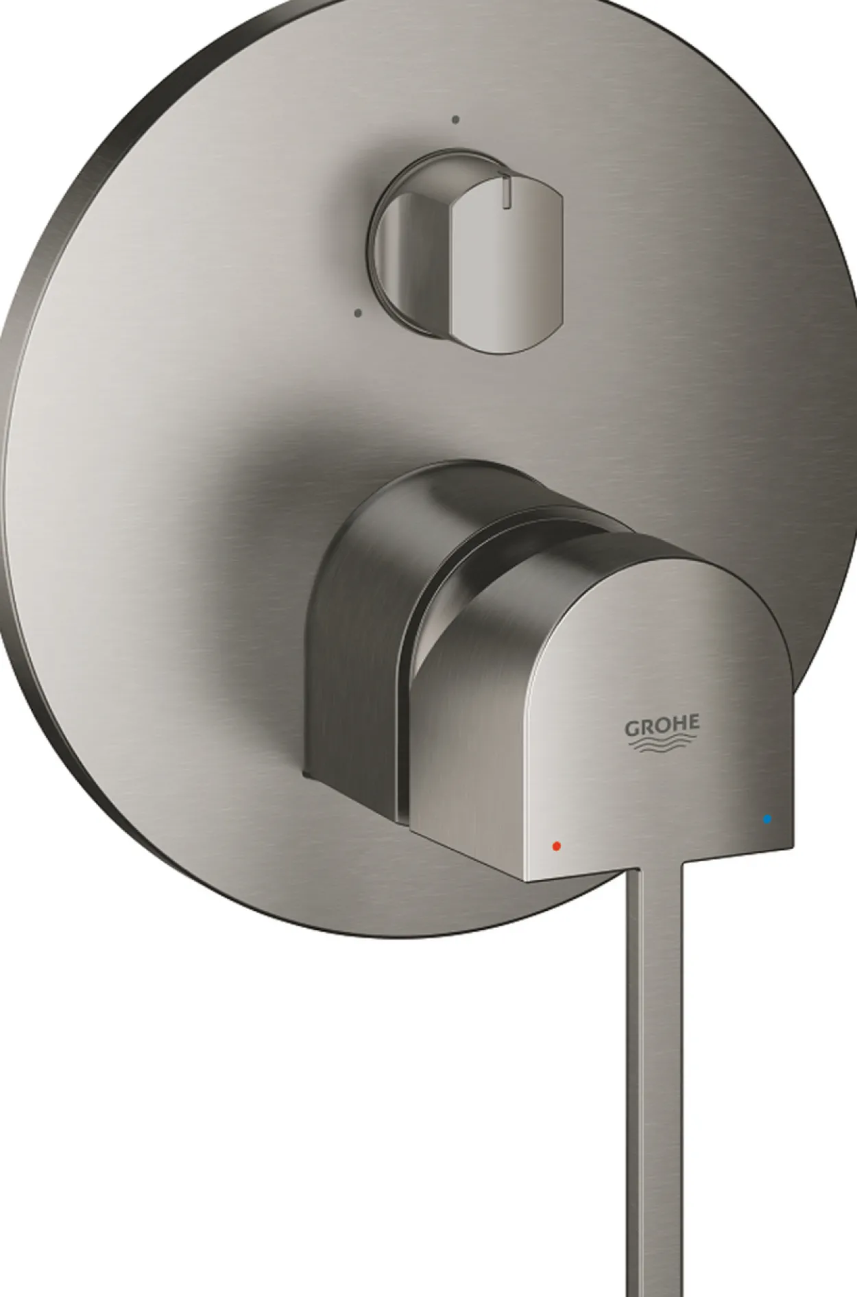 Grohe plus ettgrepsbatteri for innbygging m/3 utløp børstet hard grafitt