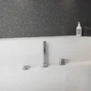 Grohe plus 3-hulls kar- og dusjbatteri krom