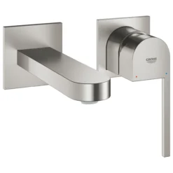 Grohe plus 2-hulls servantbatteri supersteel