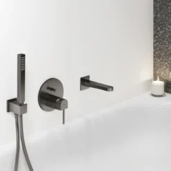 Grohe plus karinnløp kartut børstet hard grafitt