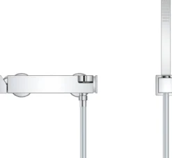 Grohe plus kar- og dusjbatteri m/hånddusj krom