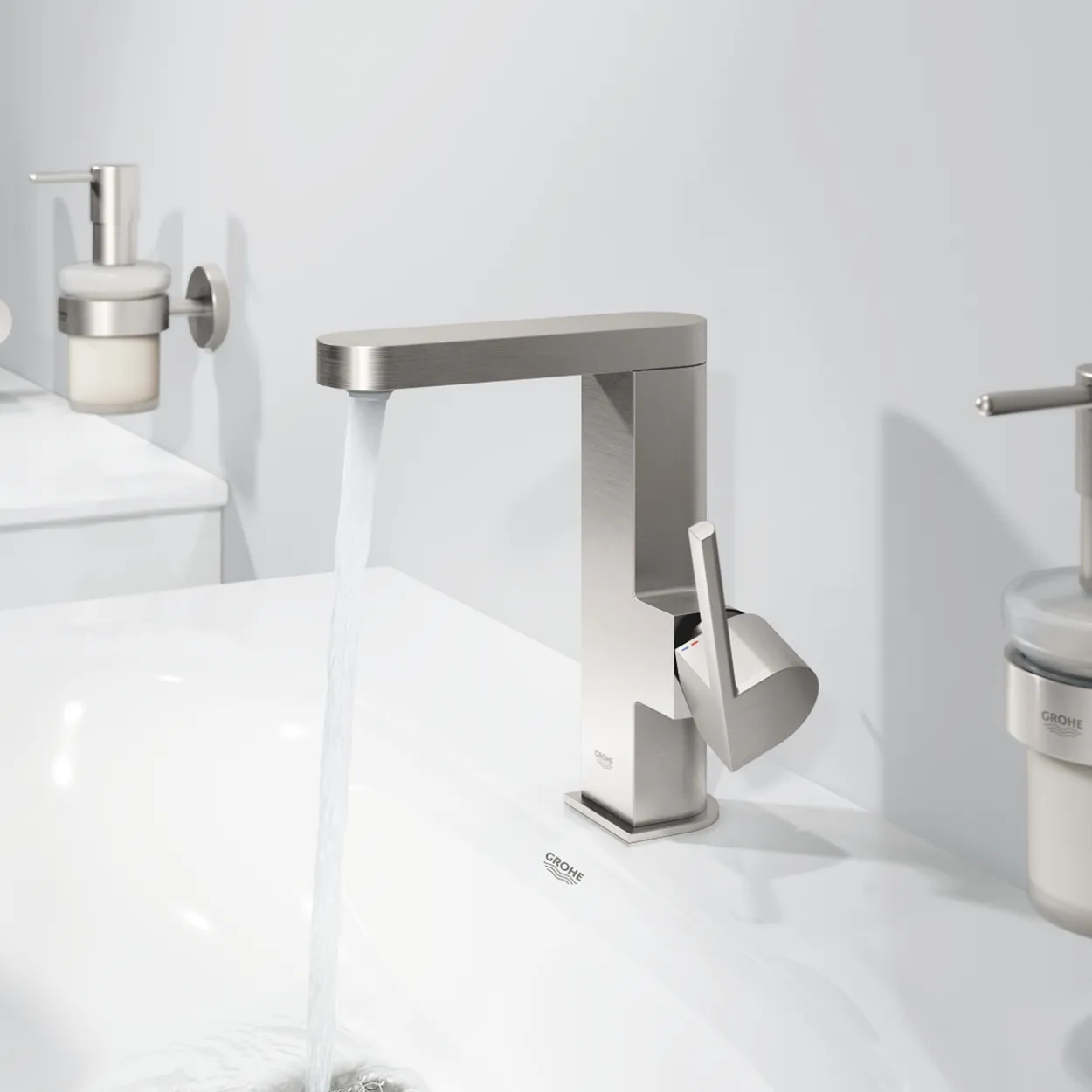 Grohe plus m servantbatteri m/oppløft krom