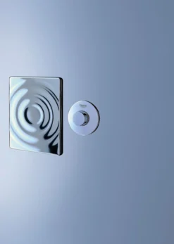 Grohe pneumatisk trykknapp m/surf betjeningsplate krom