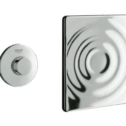 Grohe pneumatisk trykknapp m/surf betjeningsplate krom