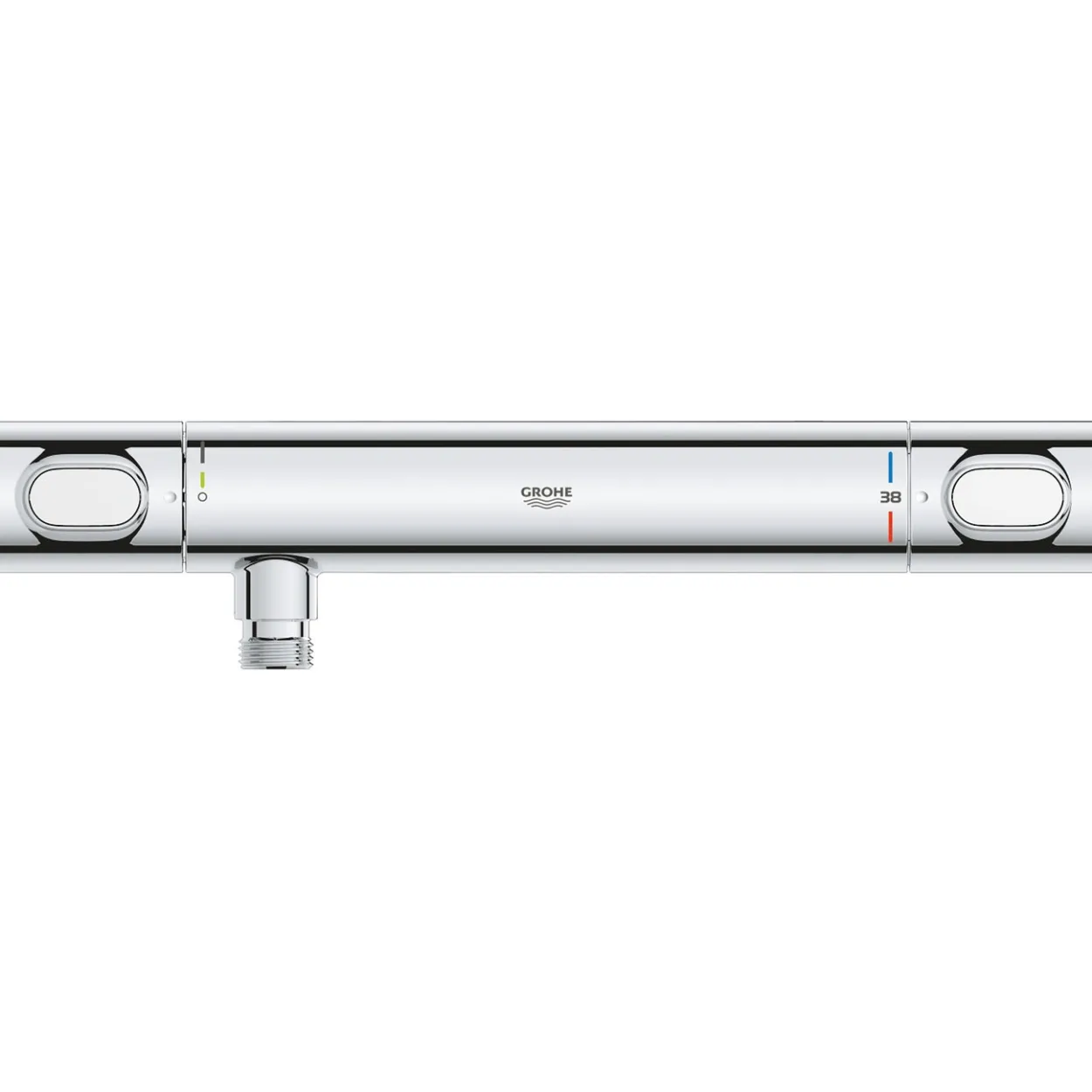 Grohe precision flow dusjbatteri krom