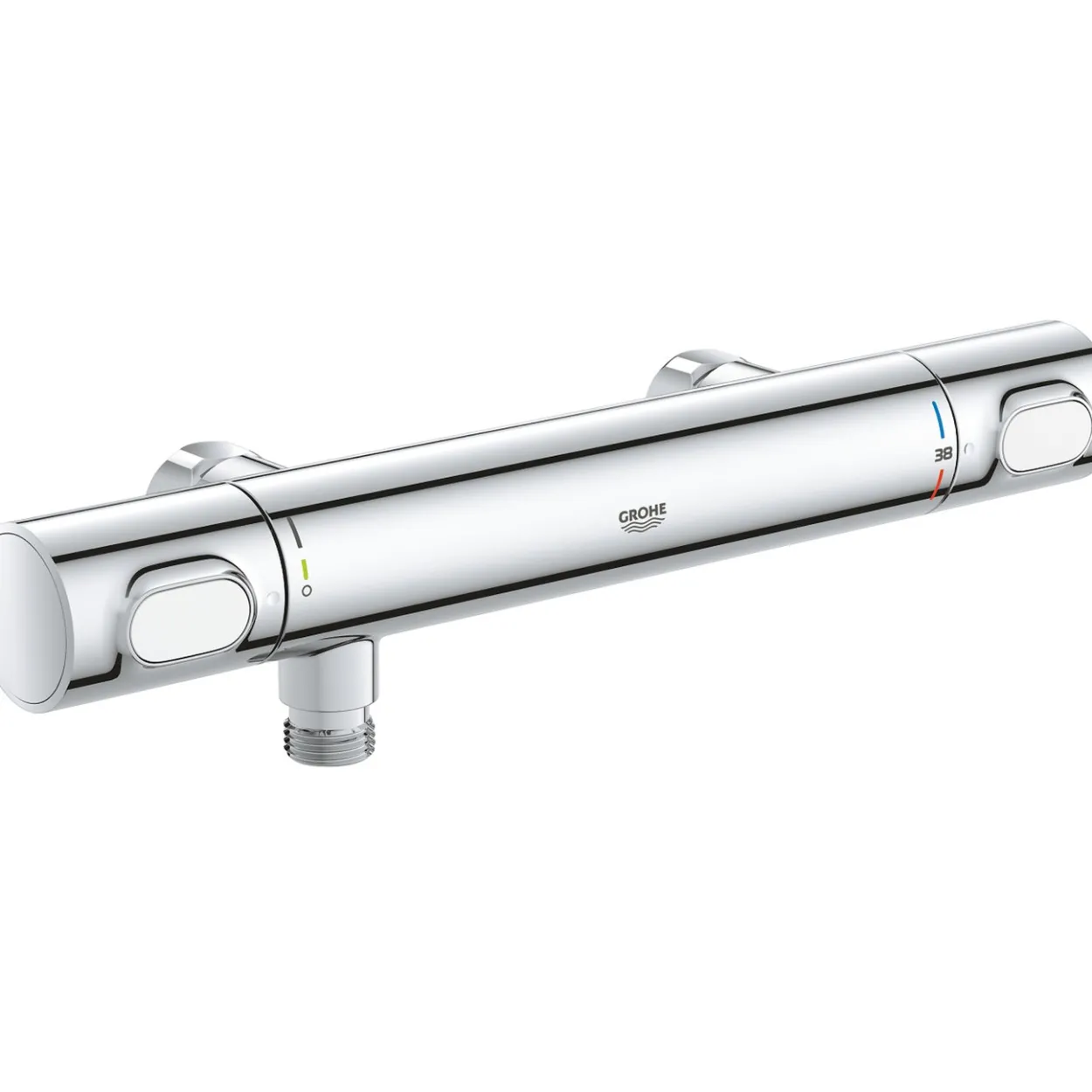 Grohe precision flow dusjbatteri krom