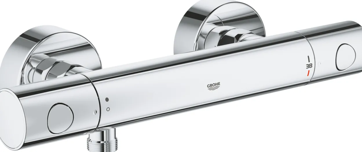 Grohe precision get dusjtermostat krom