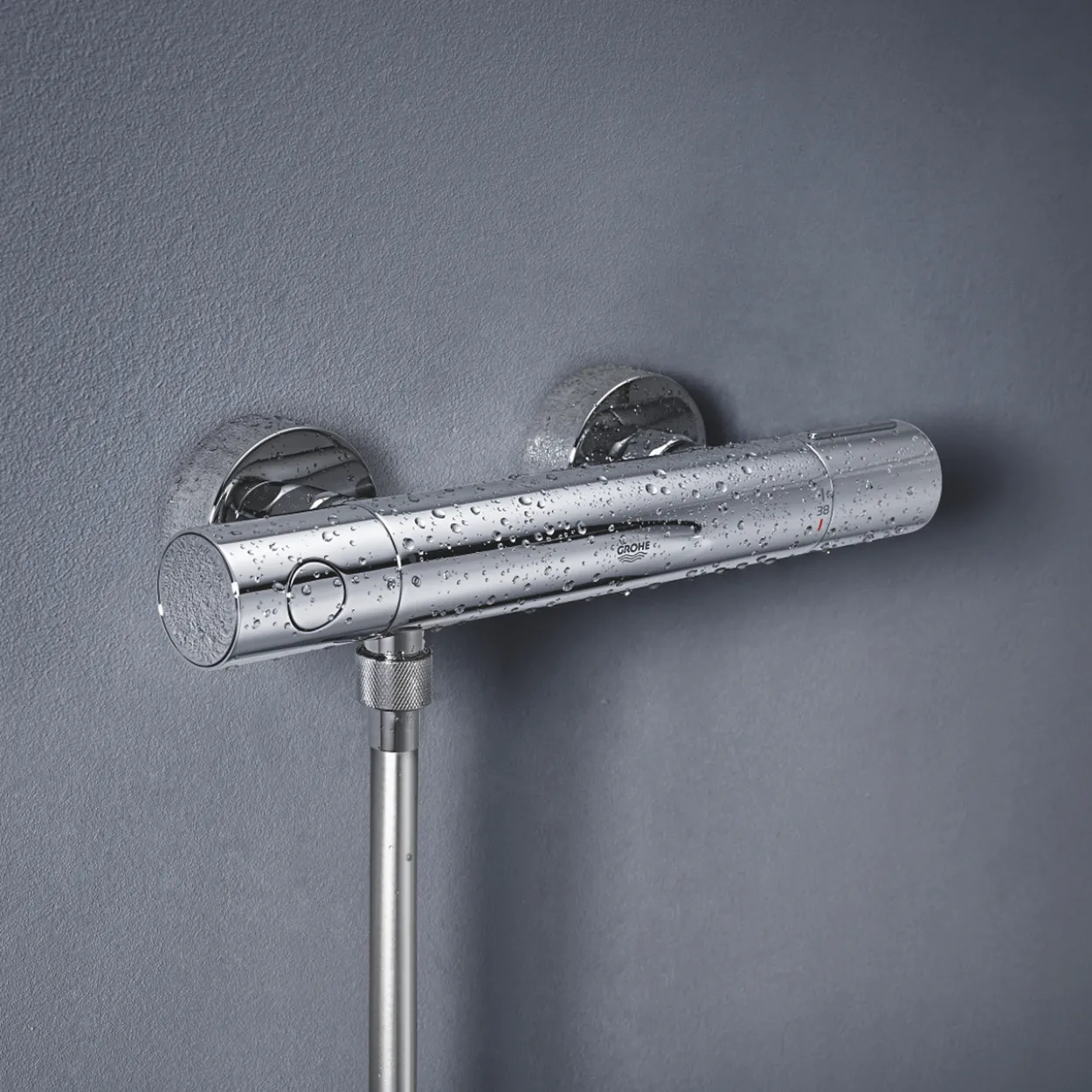 Grohe precision get dusjtermostat krom