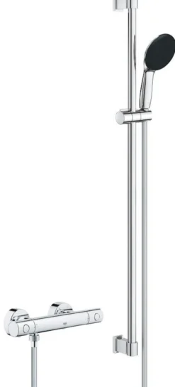 Grohe precision get dusjtermostat m/1-spray dusjsett 900 mm krom