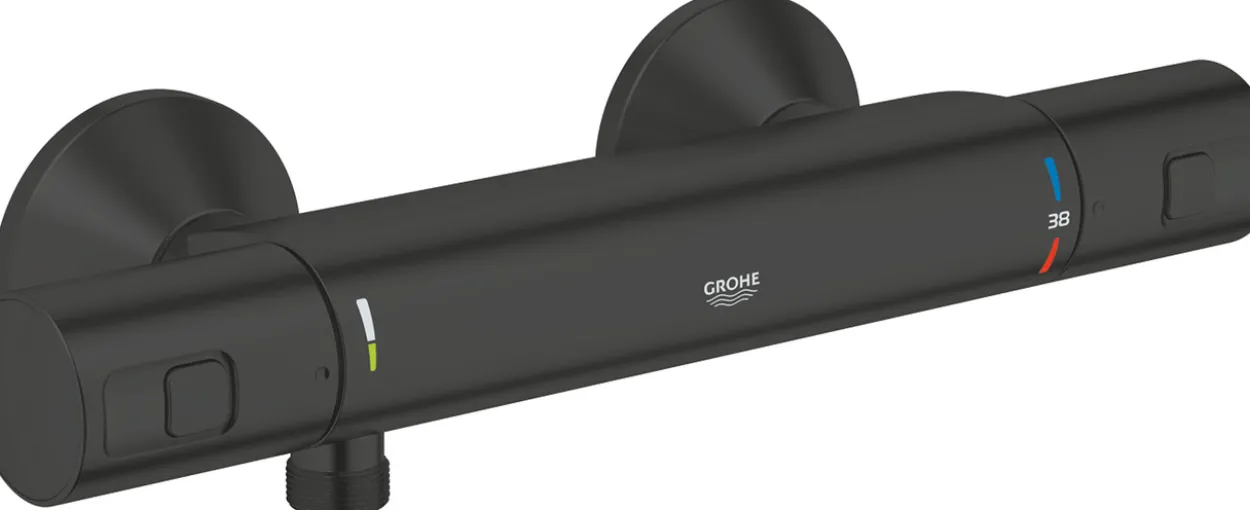 Grohe precision start dusjtermostat matt sort