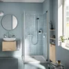 Grohe precision trend dusjtermostat m/3-spray dusjsett 600 mm krom