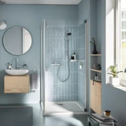Grohe precision trend dusjtermostat m/3-spray dusjsett 600 mm krom