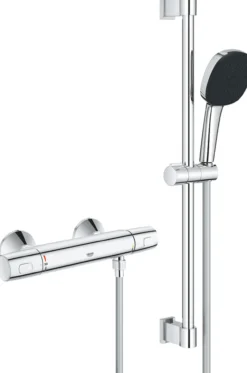 Grohe precision trend dusjtermostat m/3-spray dusjsett 600 mm krom