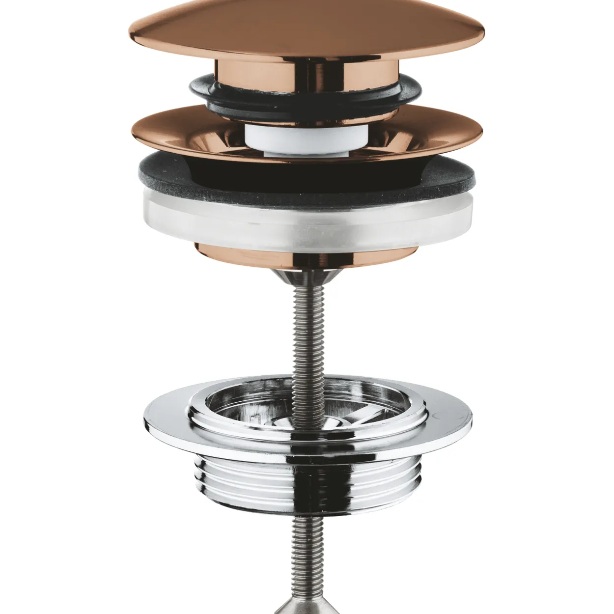 Grohe push-up ventil børstet warm sunset