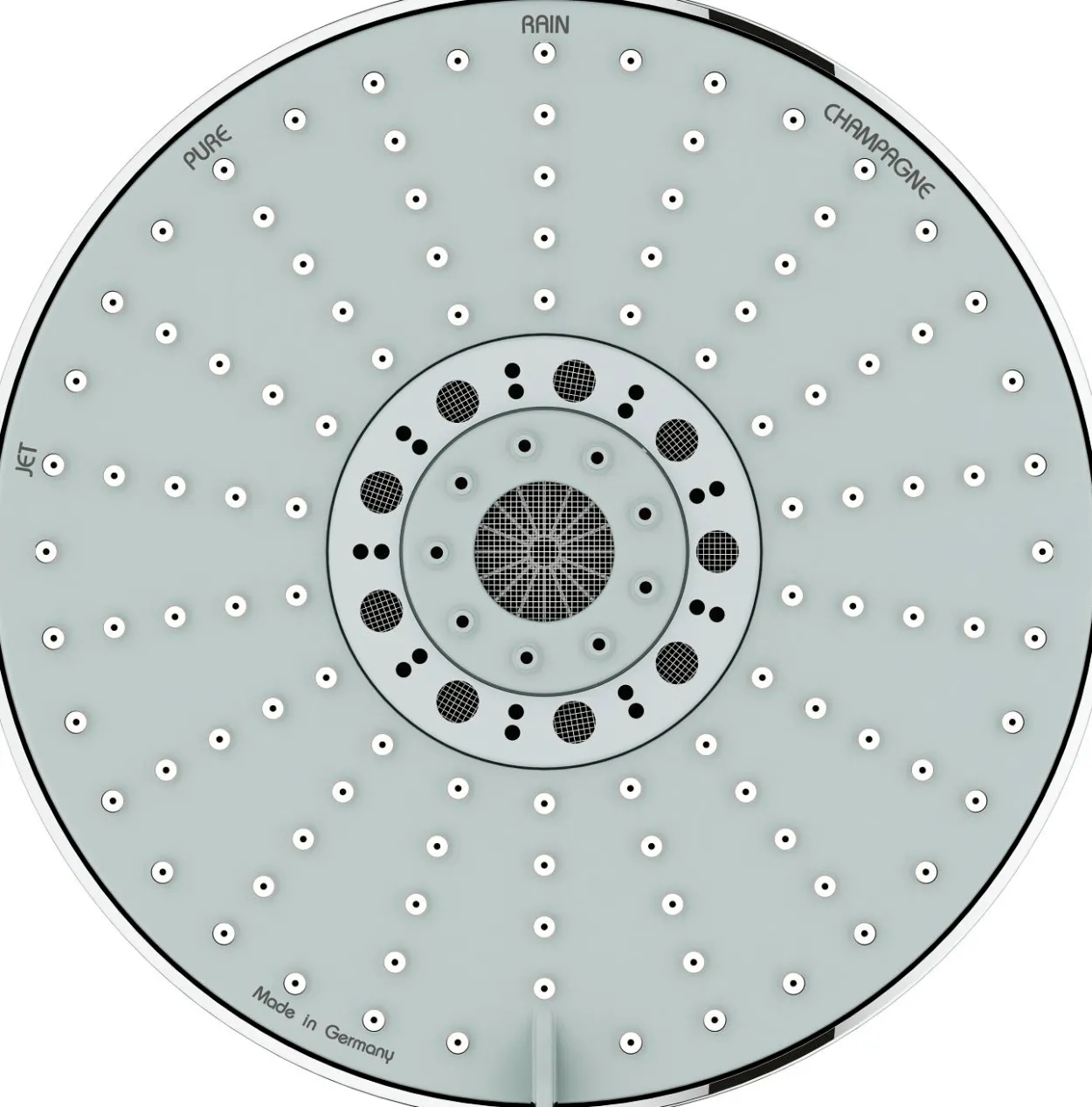 Grohe rainshower cosmopolitan 160 takdusj m/4 sprayfunksjoner