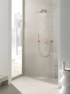 Grohe rainshower cosmopolitan 310 takdusj 380 mm warm sunset