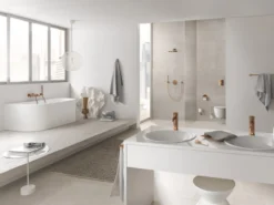 Grohe rainshower håndusjuttak til vegg warm sunset
