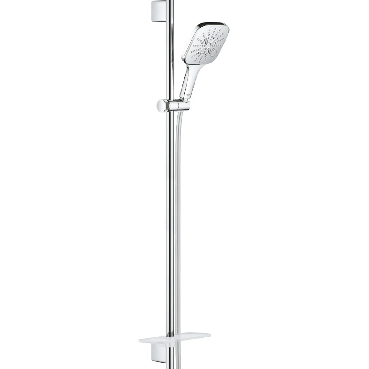 Grohe rainshower smartactive 130 cube dusjsett 3-sprays krom
