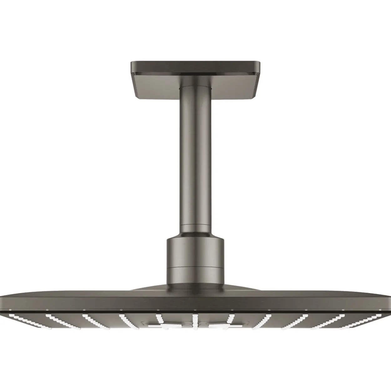Grohe rainshower smartactive 310 cube takdusj 142 mm 2-spray børstet hard graphite