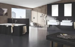 Grohe rainshower smartactive 310 cube hodedusj 43cm m/2 stråleinnstillinger børstet hard graphite