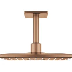 Grohe rainshower smartactive 310 cube takdusj 142 mm m/2 strålefunksjoner børstet warm sunset