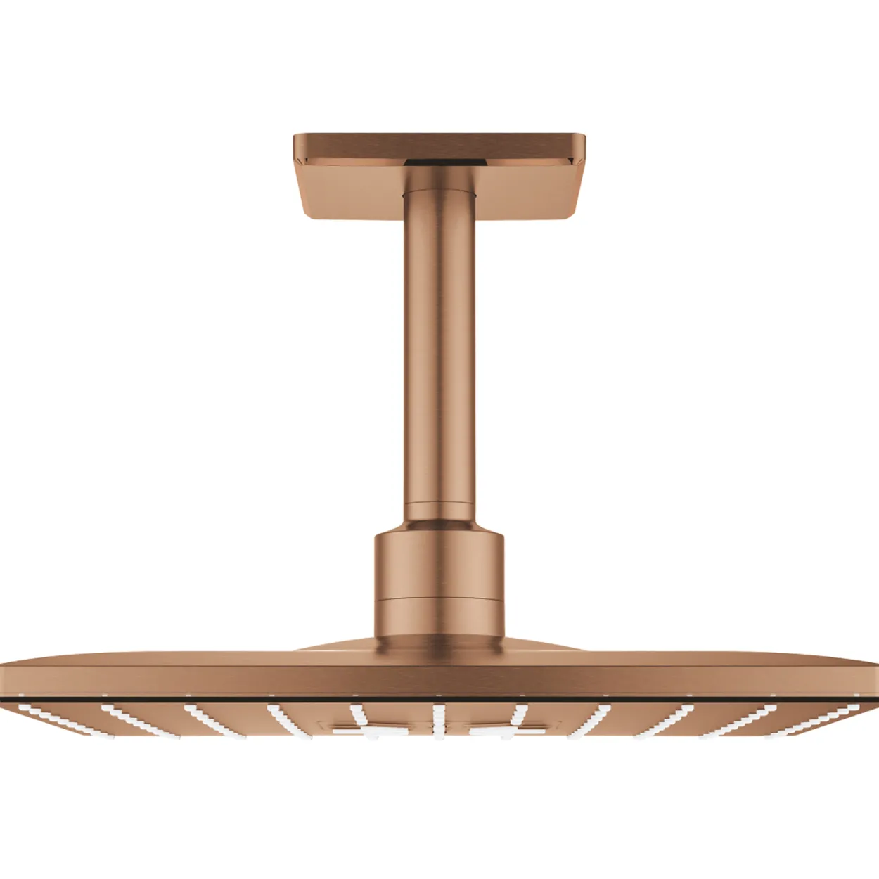 Grohe rainshower smartactive 310 cube takdusj 142 mm m/2 strålefunksjoner børstet warm sunset