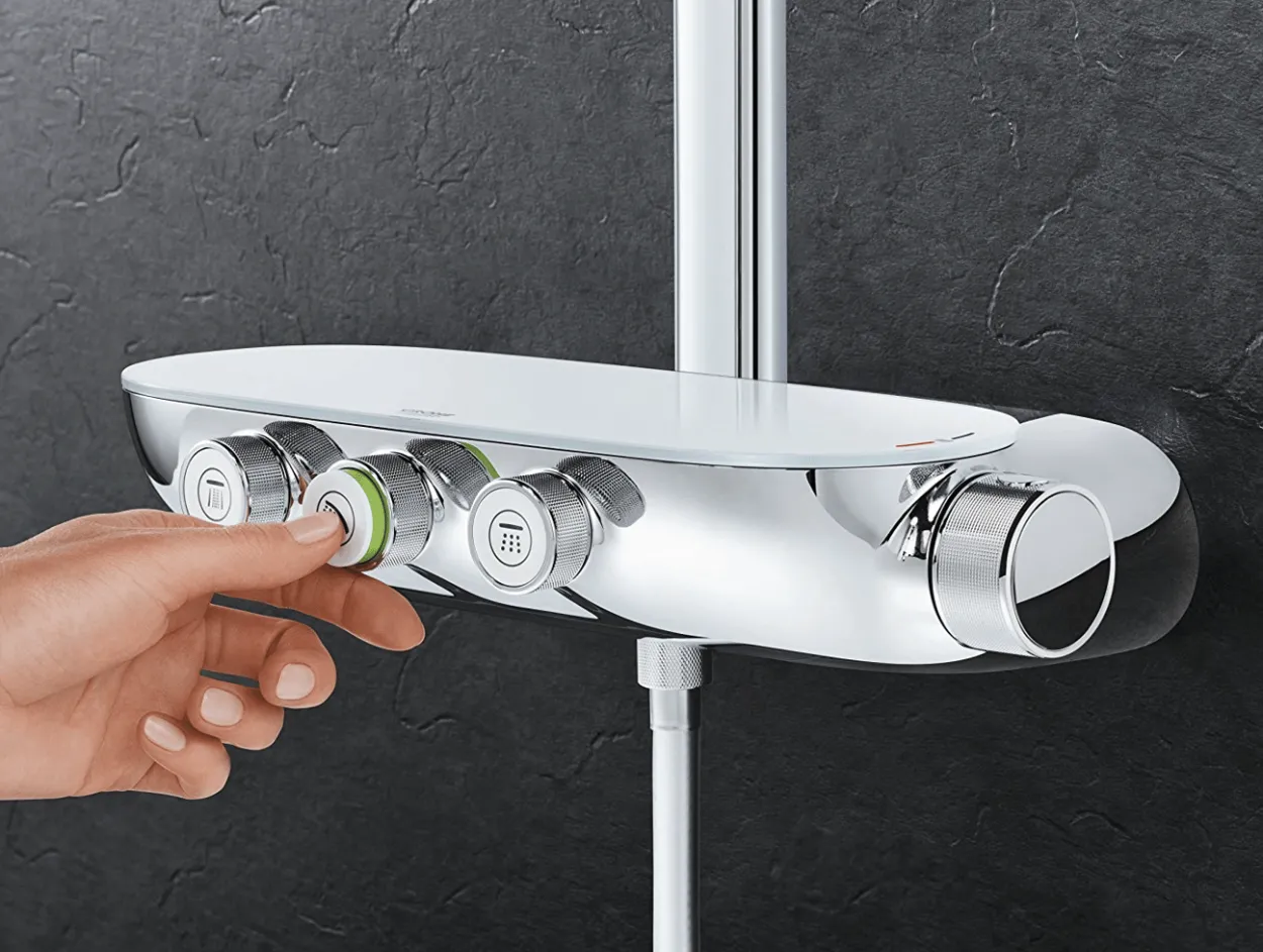 Grohe rainshower smartcontrol duo 360 dusjsystem krom