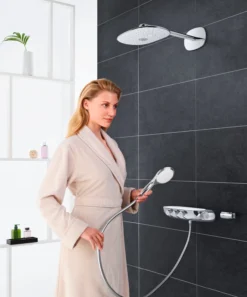 Grohe rainshower smartcontrol 360 duo innbyggingssystem med hodedusj og hånddusj
