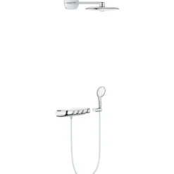 Grohe rainshower smartcontrol 360 duo innbyggingssystem med hodedusj og hånddusj