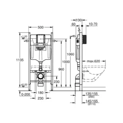 Grohe rapid sl project sisterne u/trykkplate