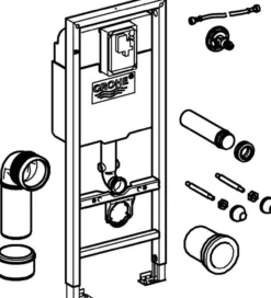 Grohe rapid sl sisterne 113 cm, 0.42 m bredde