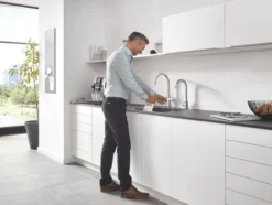 Grohe red 2 mono kjøkkenarmatur m/c-tut l, krom