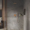 Grohe rsh 310 mono cube hodedusj m/dusjarm 422mm 7,5l børstet warm sunset