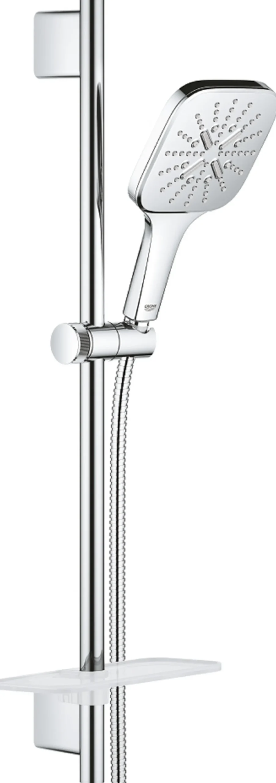 Grohe rsh smartactive cube 130 dusjsett 3-spray 600 5,5l krom