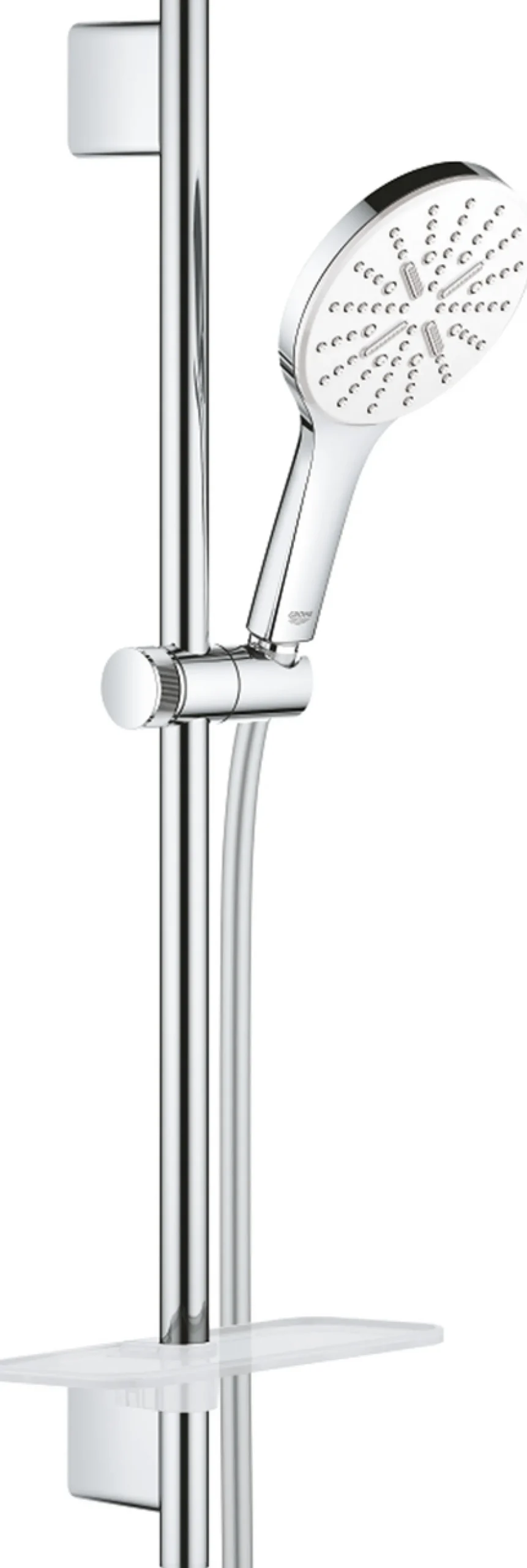 Grohe rsh smartactive 130 dusjsett 3-spray 600 12l månehvit