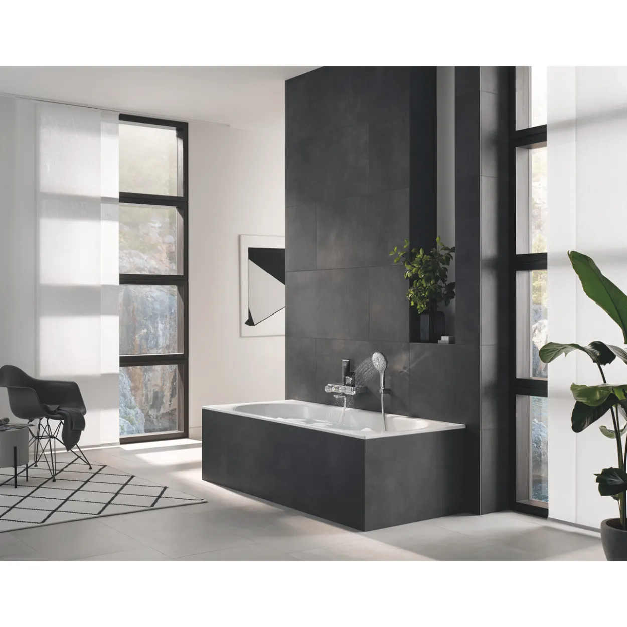 Grohe rsh smartactive 130 hånddusjsett 3-spray 8,5l krom