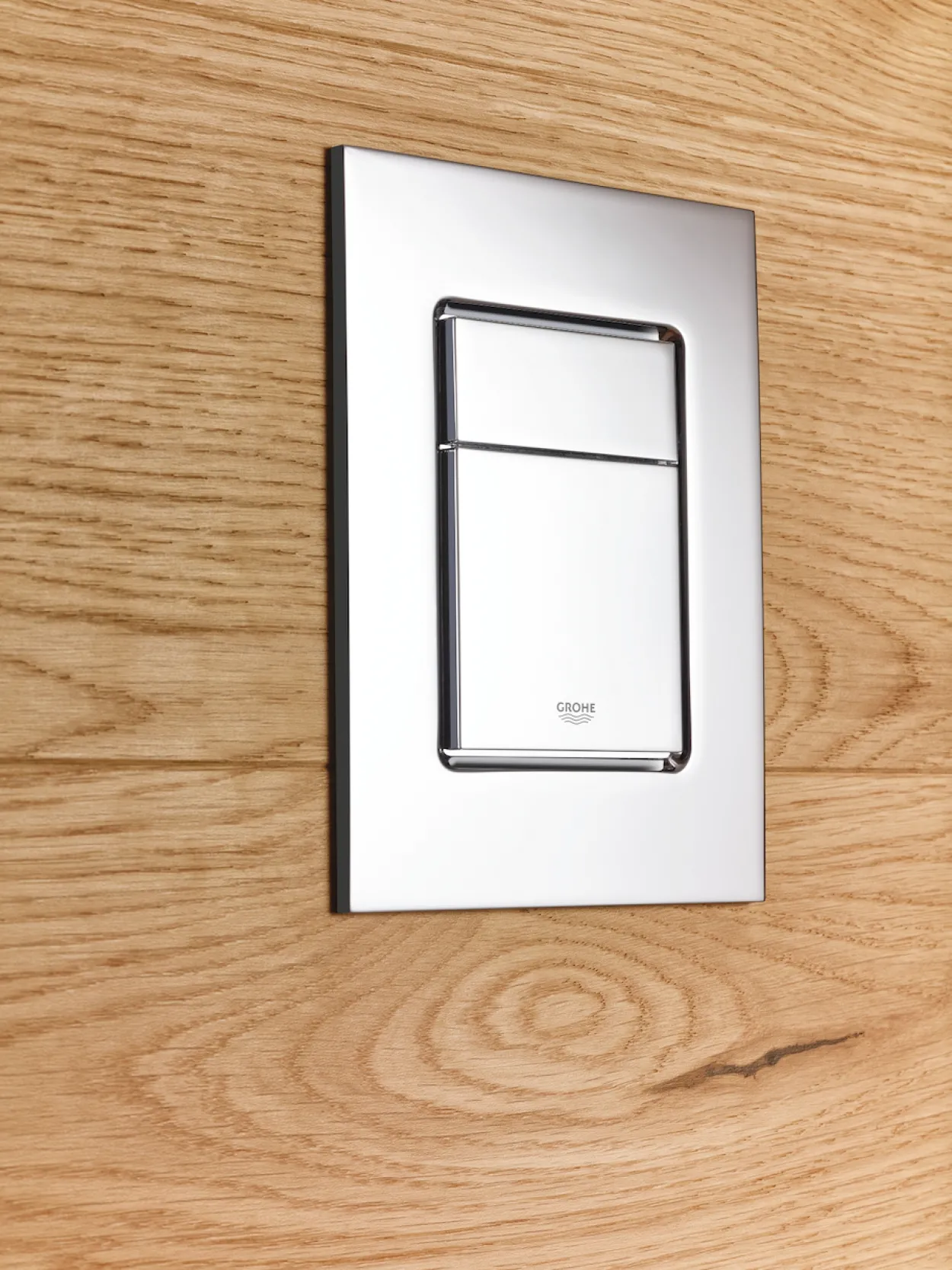 Grohe skate cosmopolitan small trykkplate krom