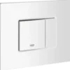 Grohe skate cosmopolitan trykkplate alpinhvit