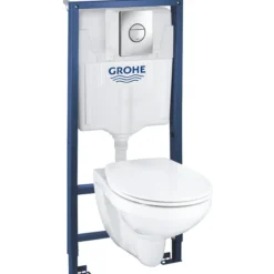 Grohe solido 4in1 set komplett innbygningstoalett m/trykkplate