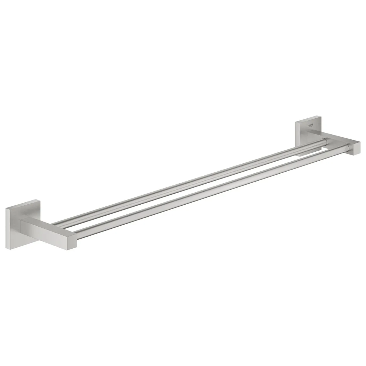 Grohe start cube dobbel håndklestang 600 supersteel