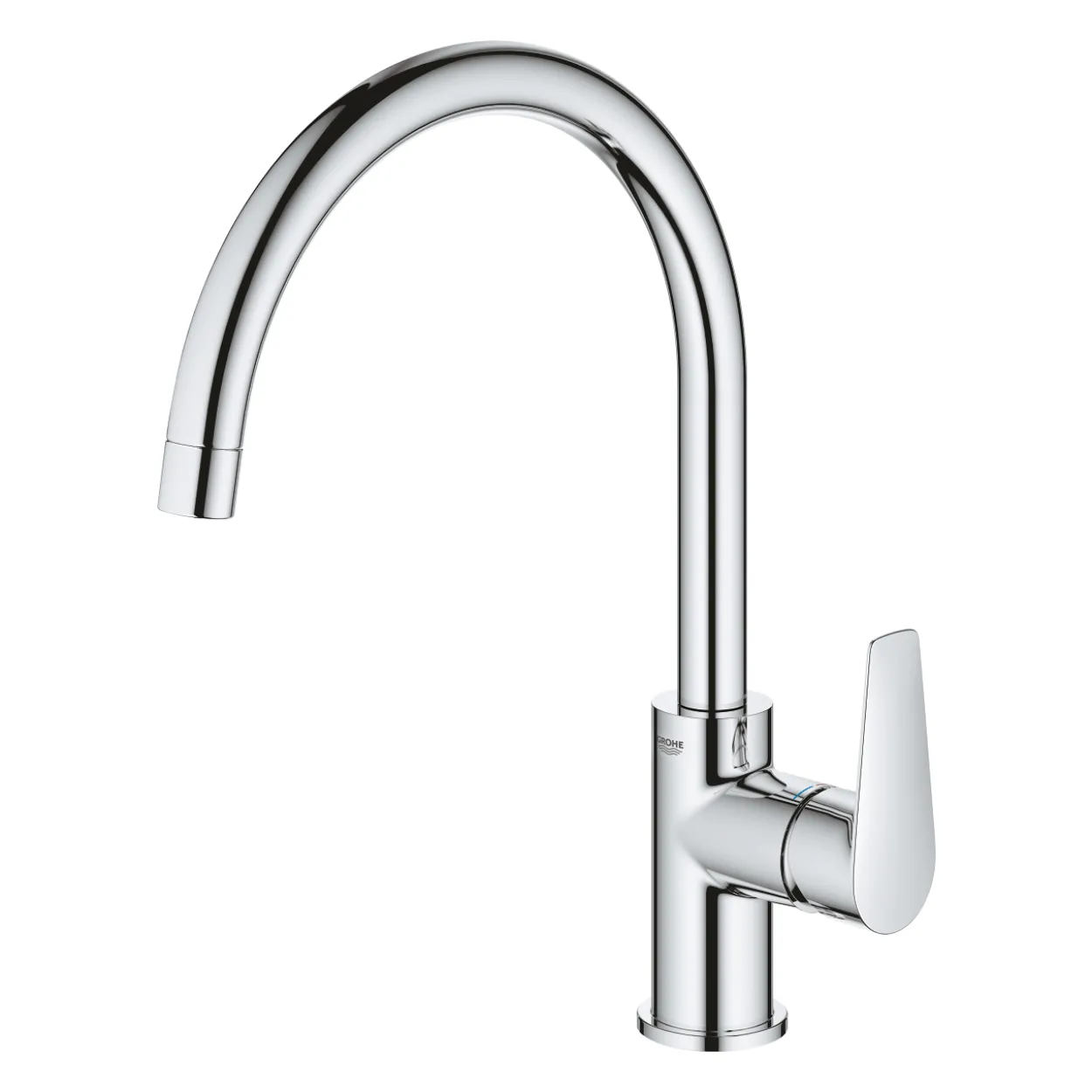 Grohe start edge kjøkkenarmatur, krom