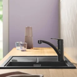 Grohe start kjøkkenarmatur lav sort