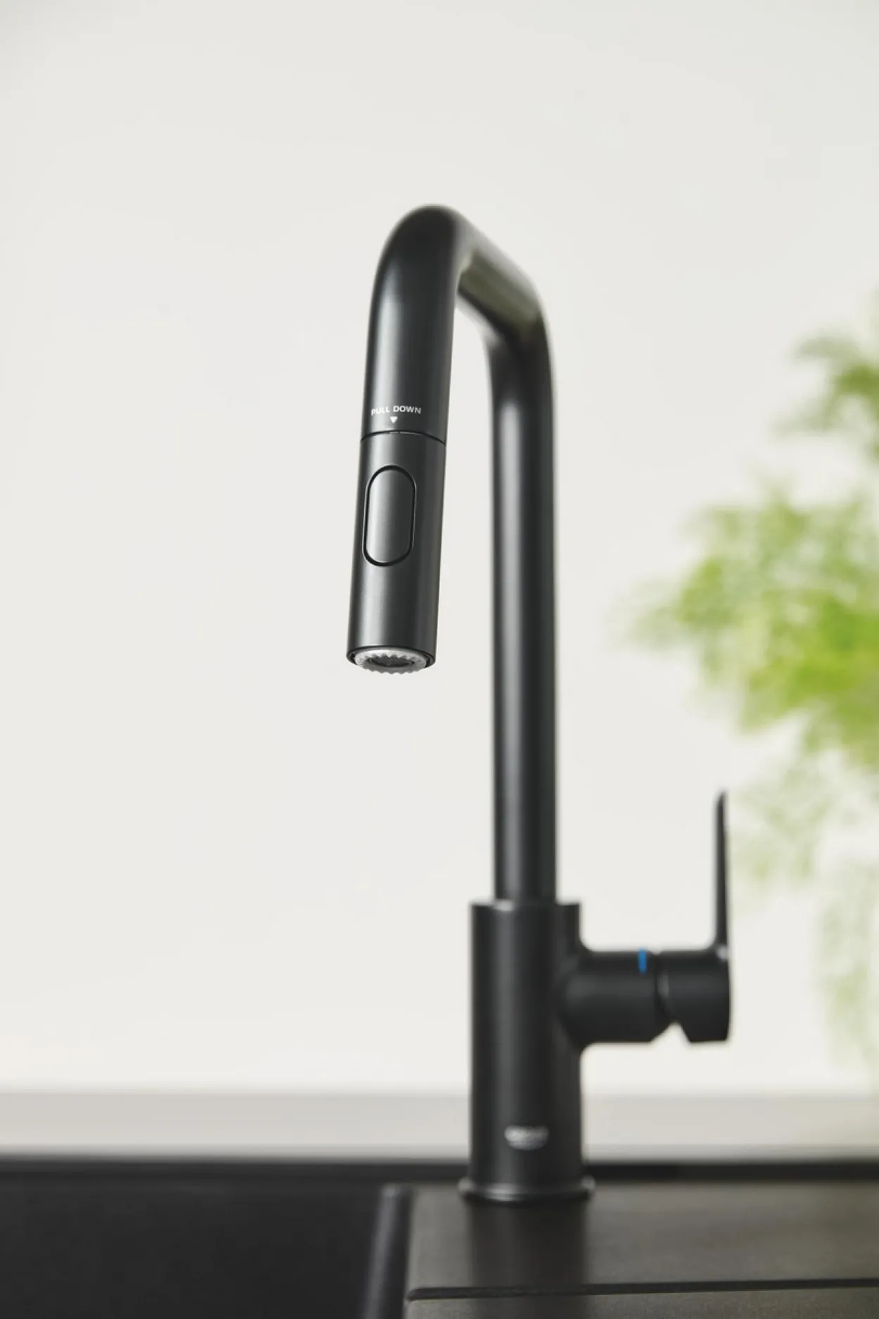 Grohe start kjøkkenarmatur m/uttrekkbar tut sort