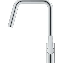 Grohe start kjøkkenarmatur m/uttrekkbar u-tut dual spray krom