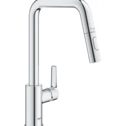 Grohe start kjøkkenarmatur m/uttrekkbar u-tut dual spray krom