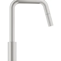 Grohe start kjøkkenarmatur m/uttrekkbar u-tut dual spray supersteel