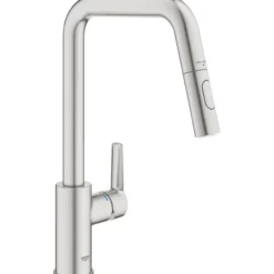 Grohe start kjøkkenarmatur m/uttrekkbar u-tut dual spray supersteel