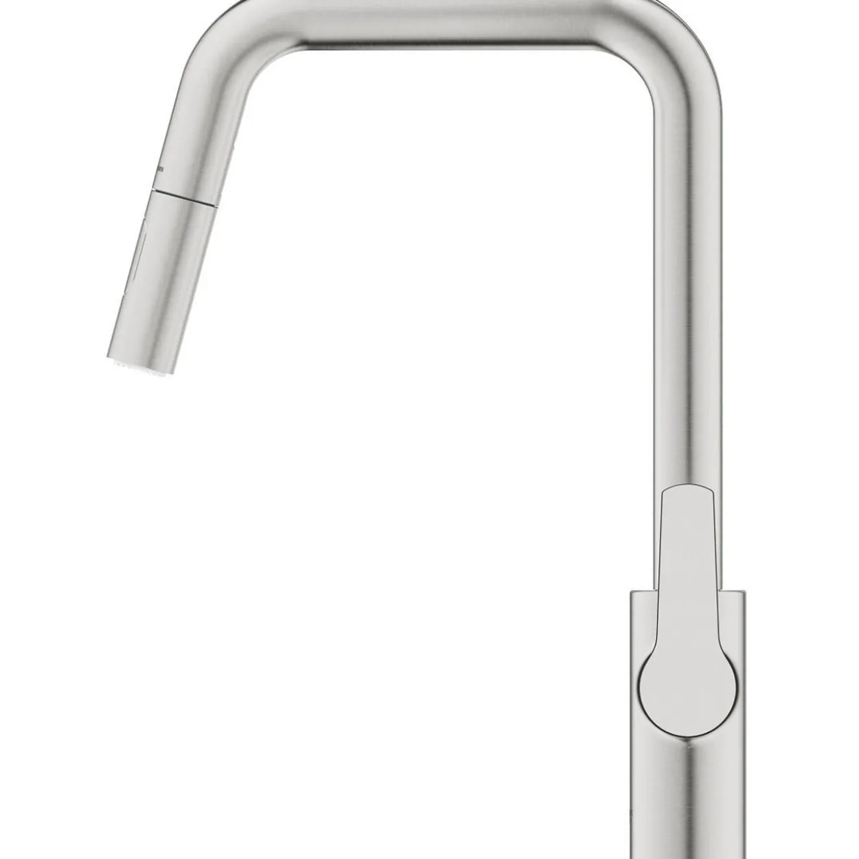 Grohe start kjøkkenarmatur m/uttrekkbar u-tut dual spray supersteel