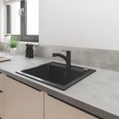 Grohe start kjøkkenarmatur m/uttrekk matt sort
